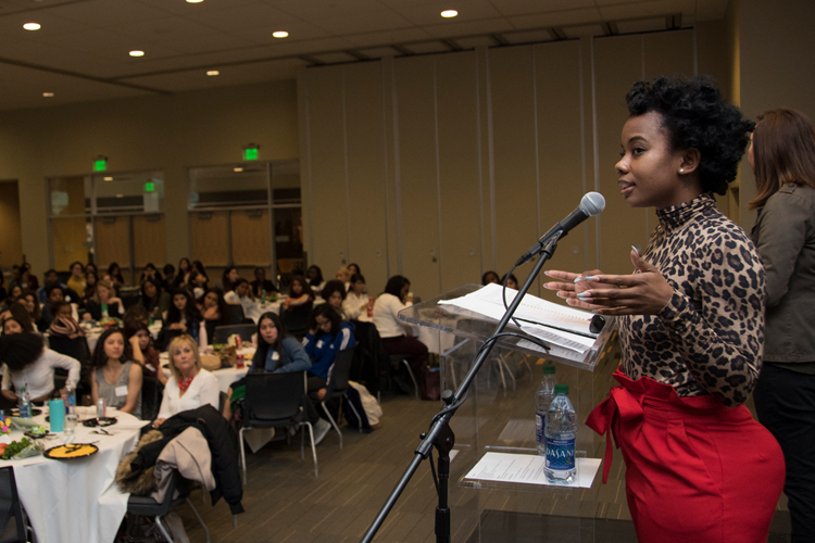 speaker at the WOC event